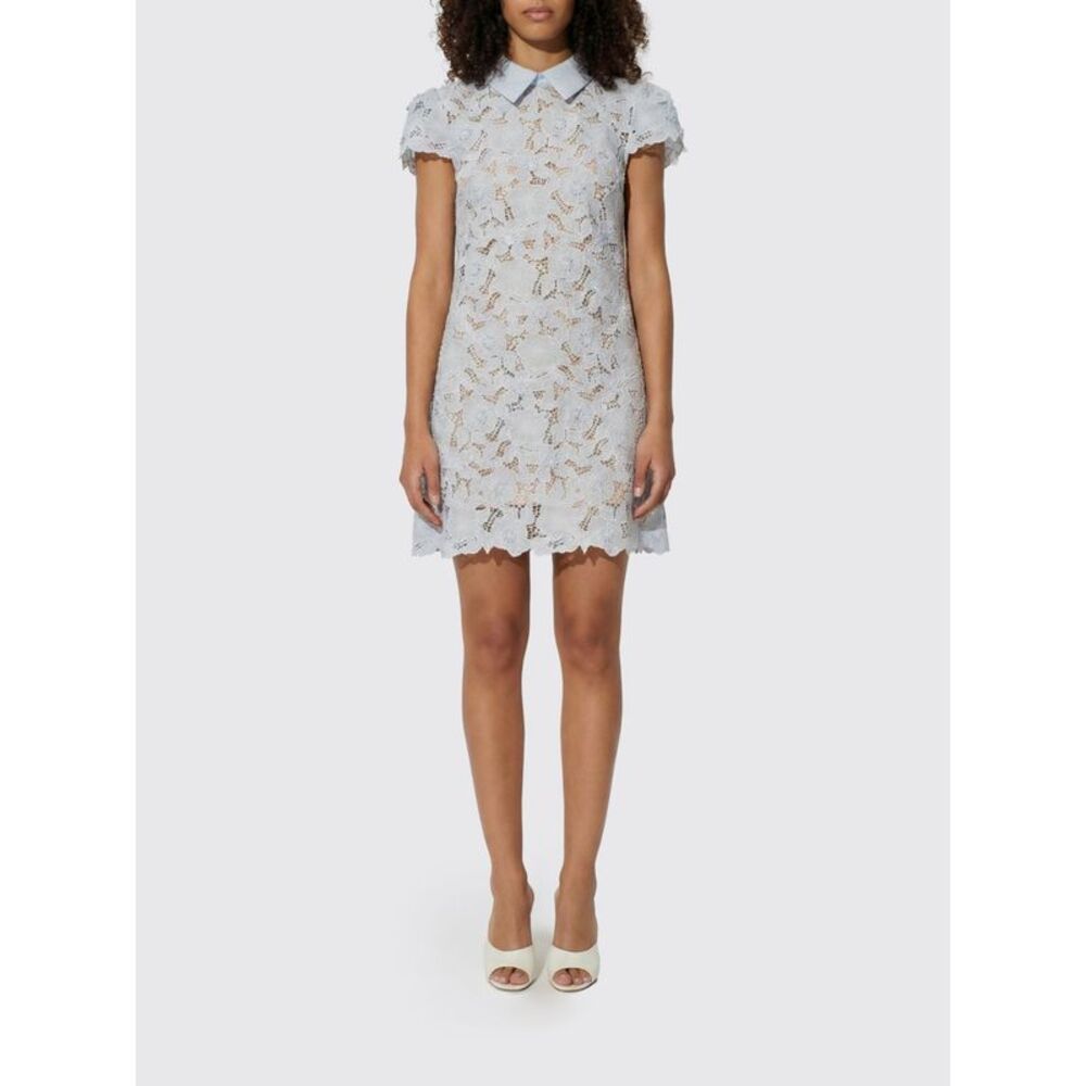 Self-Portrait Dress Woman Blue